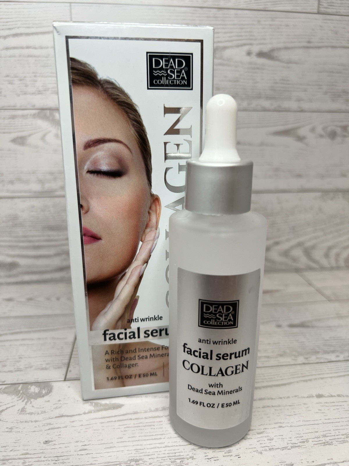 Dead Sea Collection – Collagen Face Serum – Anti-Wrinkle – 1.69 fl oz/ 50 mL