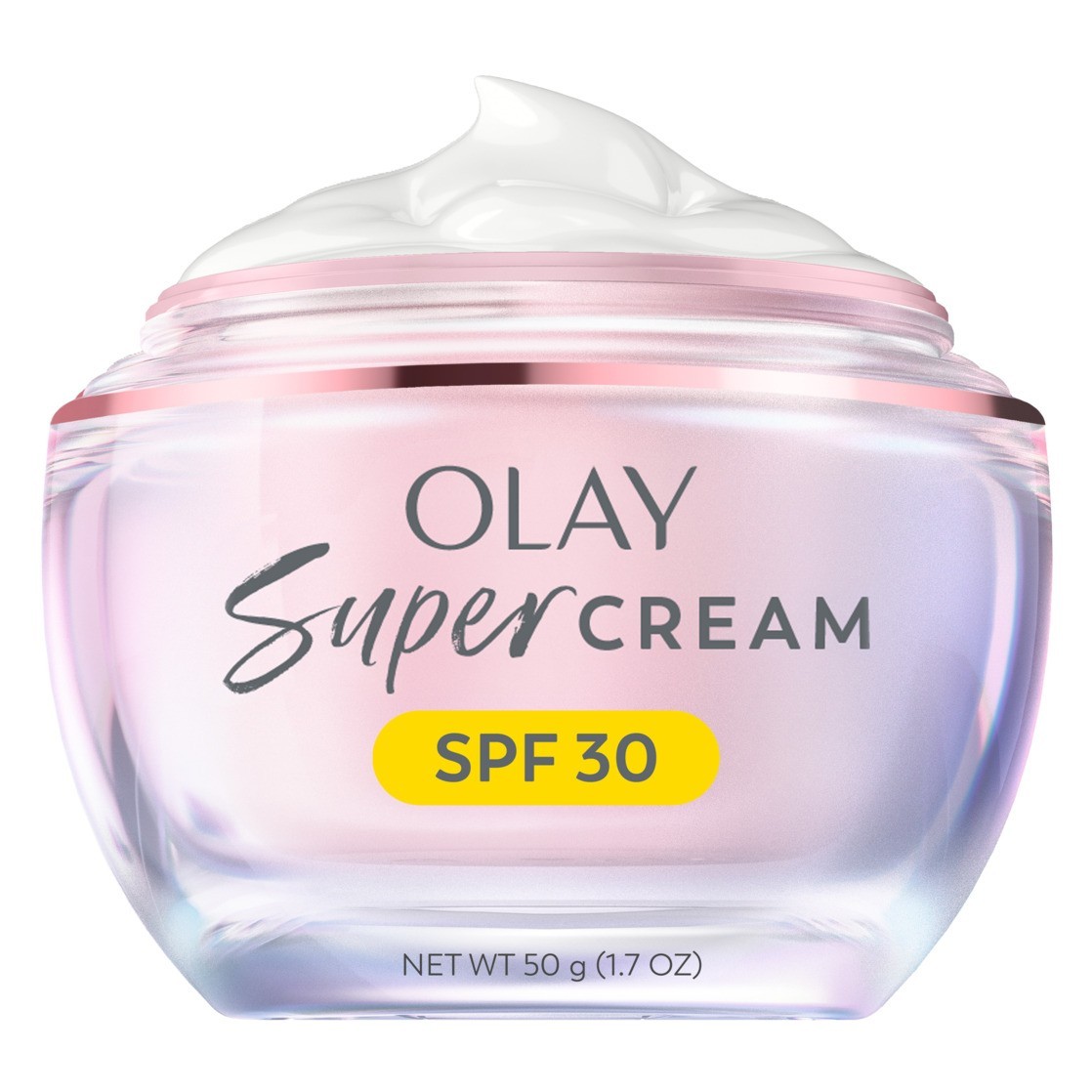Olay Super Cream Lightweight Face Moisturizer with Sun Protection SPF 30, 1.7oz