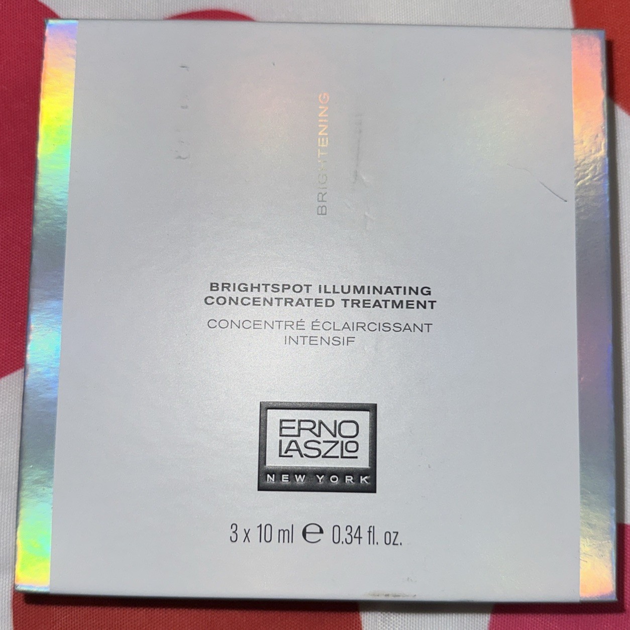 Erno Laszlo Brightspot Illuminating Concentrated Treatment ~ 3 X 10 mL / 0.34 oz