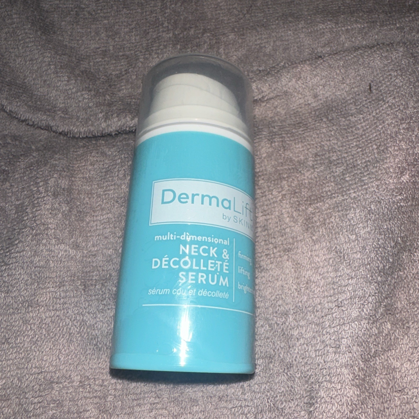 Skinn DermaLift Neck & Decollete Serum 85 ml 3.0 oz Pump Bottle-New-Sealed