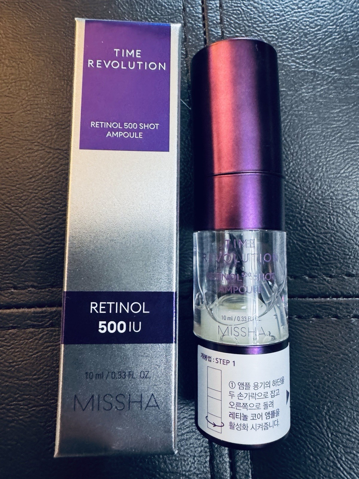 MISSHA Time Revolution Retinol 1000 Shot Ampoule Serum 50ml Firming Fast ShipUSA