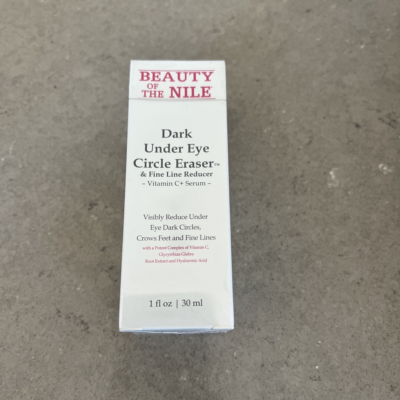 Beauty Of The Nile DARK UNDER EYE CIRCLE ERASER & Fine Line Reducer 1oz | Sealed