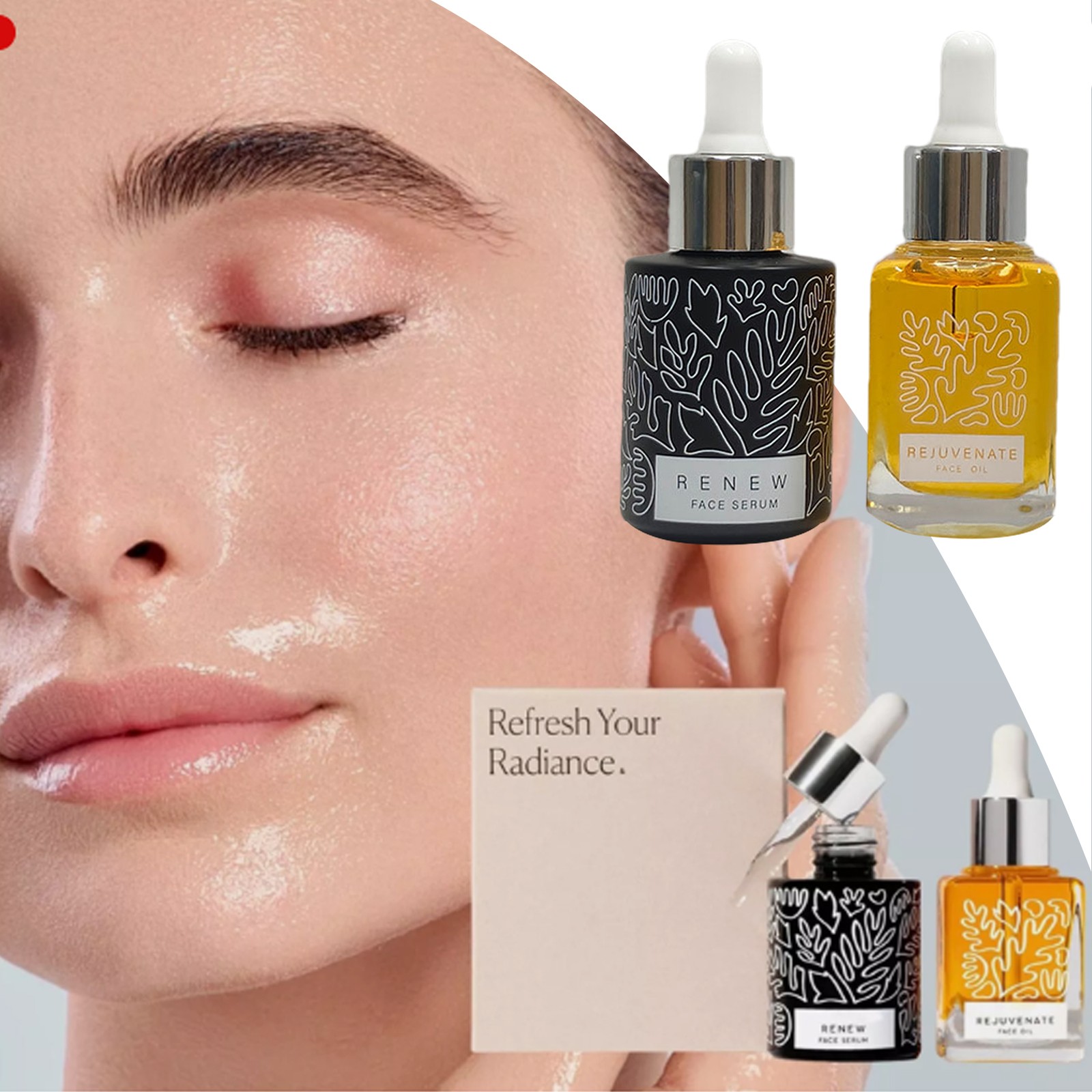 Naked and Thriving The Night Set of 2 Renew & Rejuvenate 30ml Kit