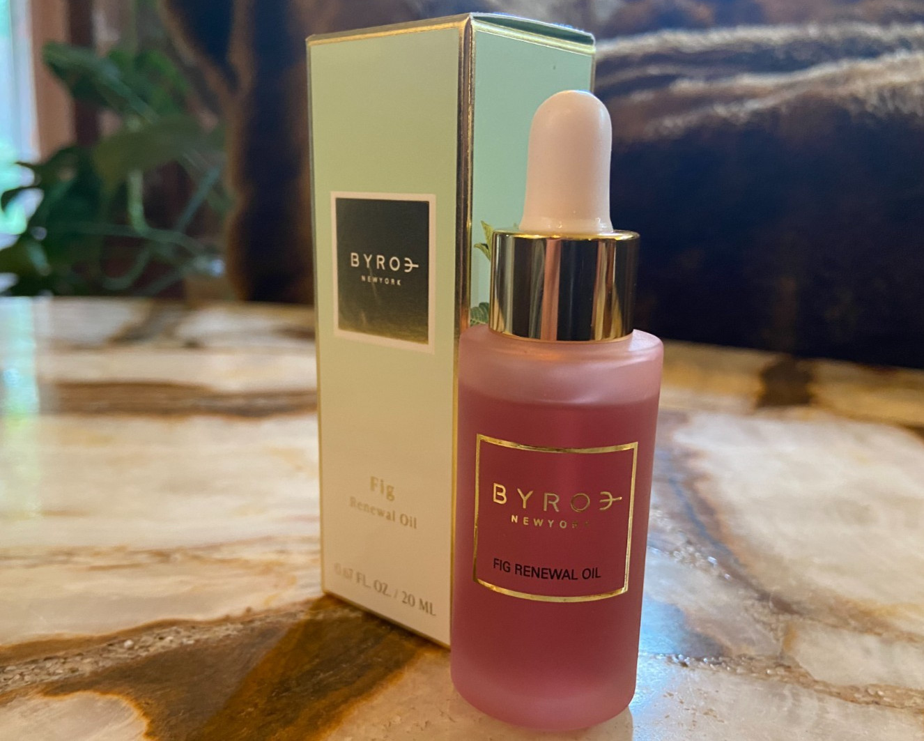 BYROE~Fig Renewal Oil~Nourishing Dry Oil for Radiance~0.67fl oz./20ml~New in Box