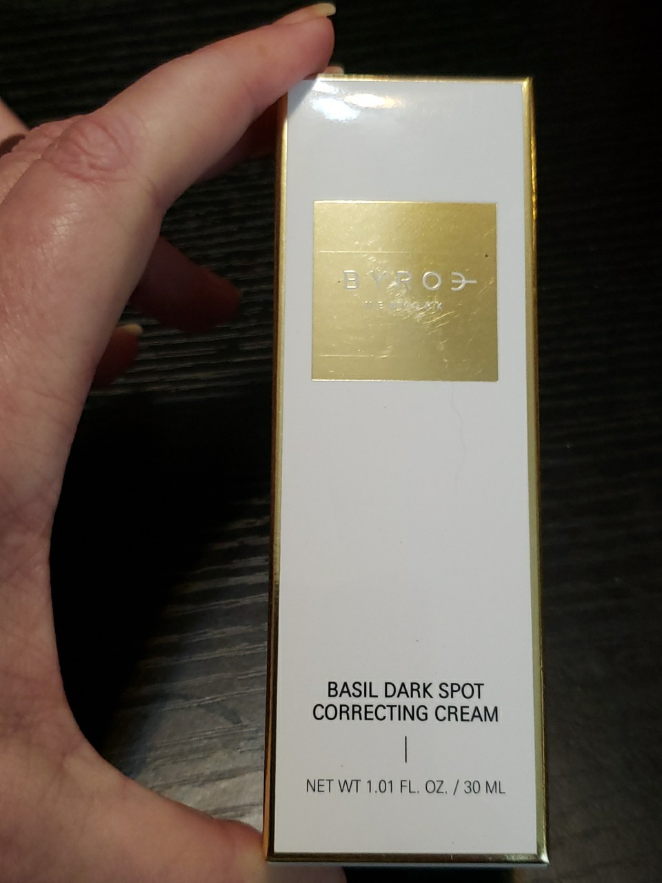 Byroe New York Basil Dark Spot Correcting Cream – Full Size 1 fl oz