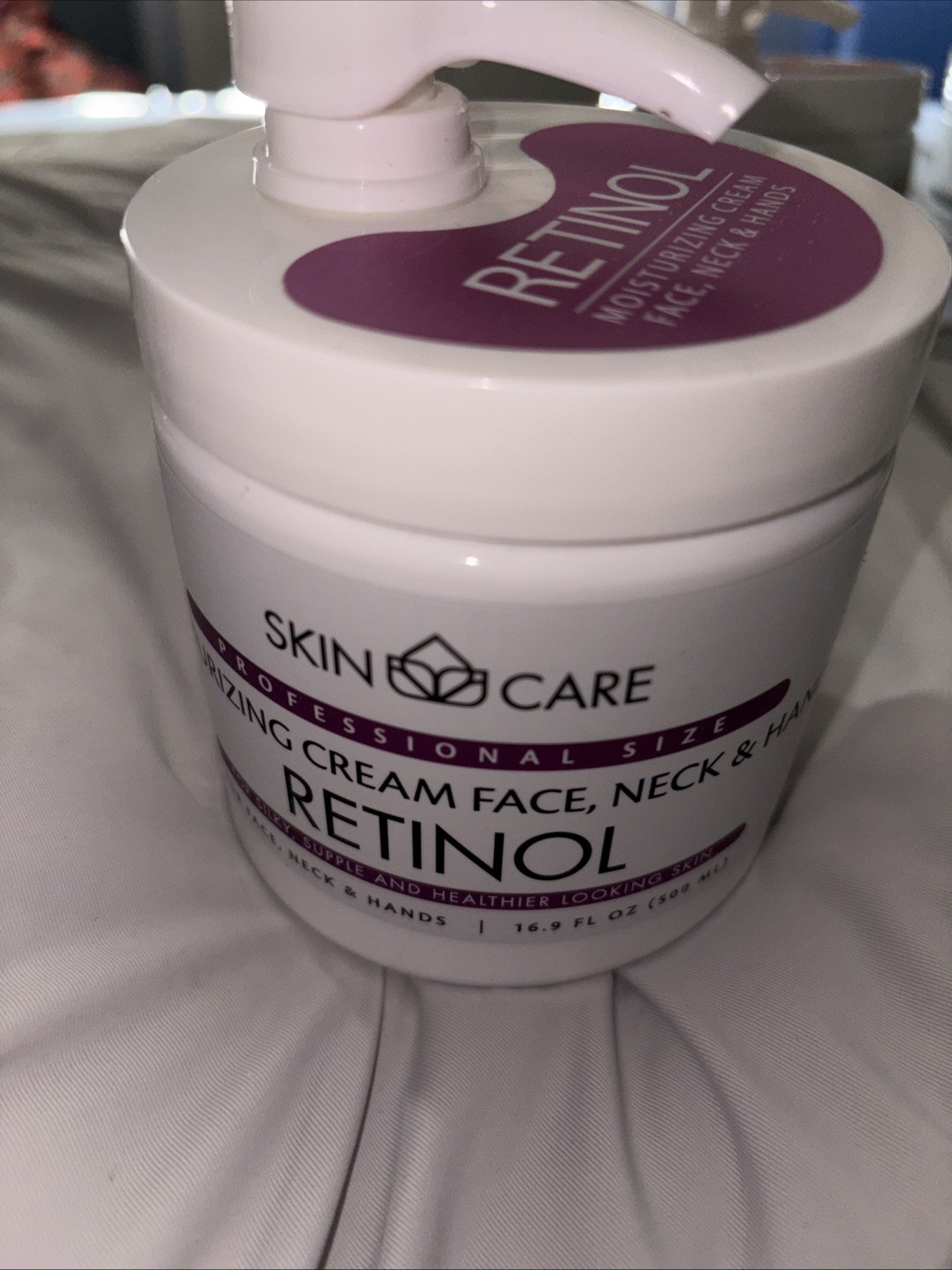Skin Care Moisturizing Cream Face Neck And Hands Retinol