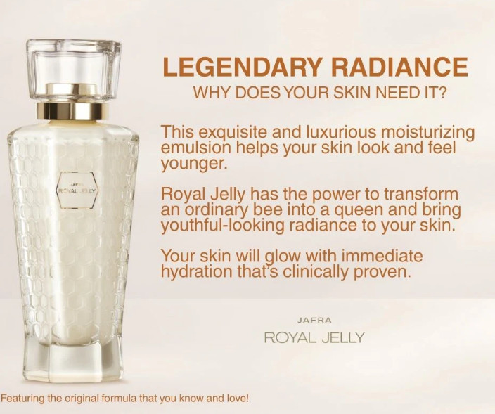 JAFRA ROYAL JELLY MILK BALM -200 ml- 6.7 oz NEW SPECIAL EDITION