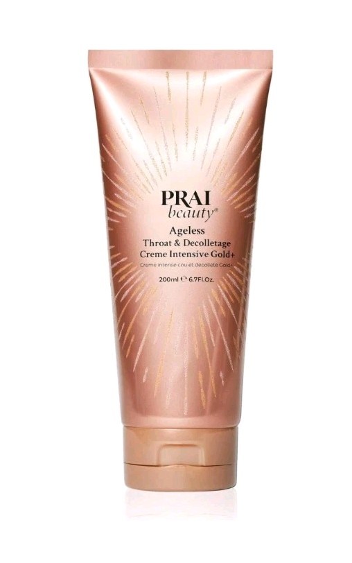PRAI Beauty Ageless Throat & Decolletage Creme Intensive Gold+, 6.7 fl oz.-SEALD