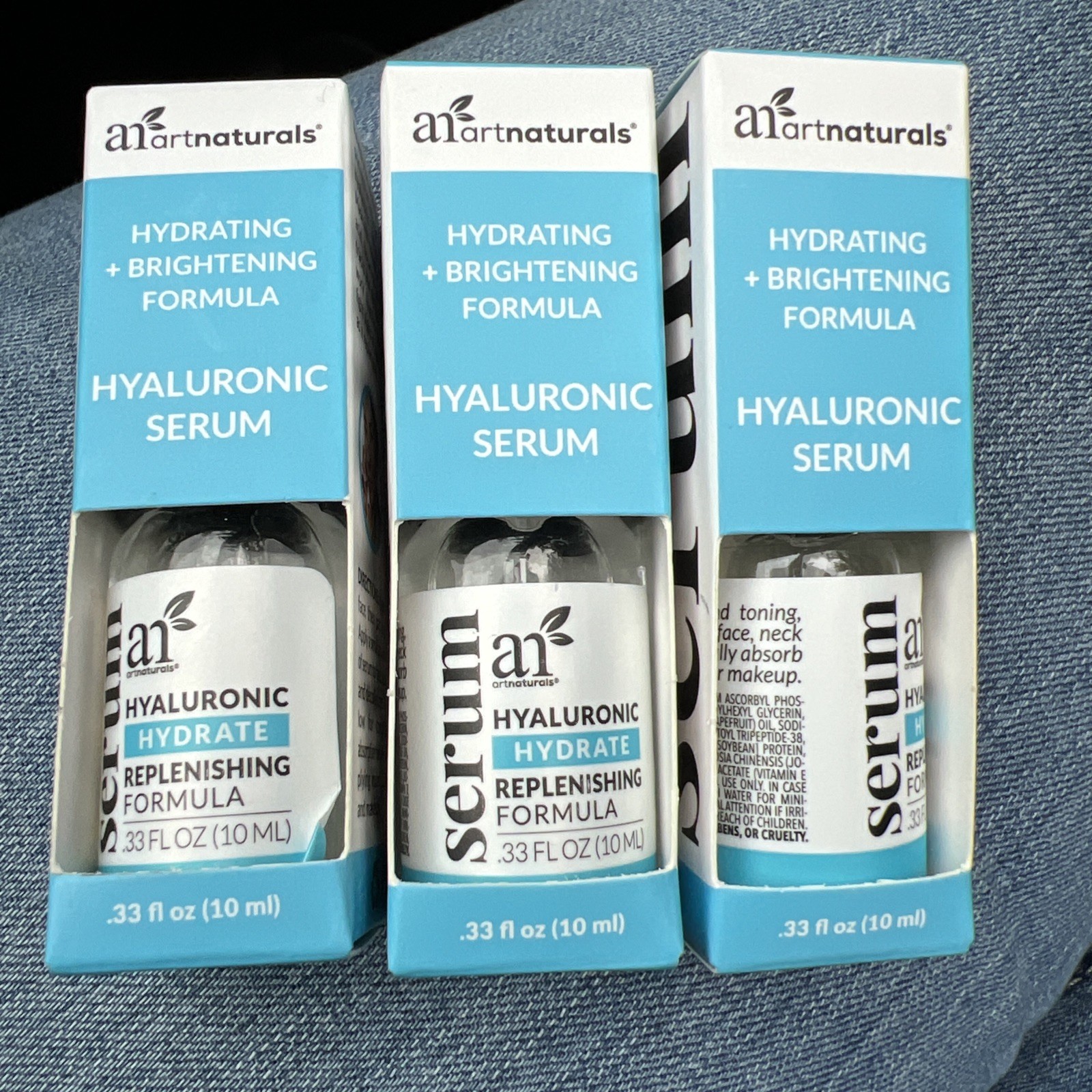 Hyaluronic Serum, Artnaturals, 0.33 fl. oz., Each Lot Of 3