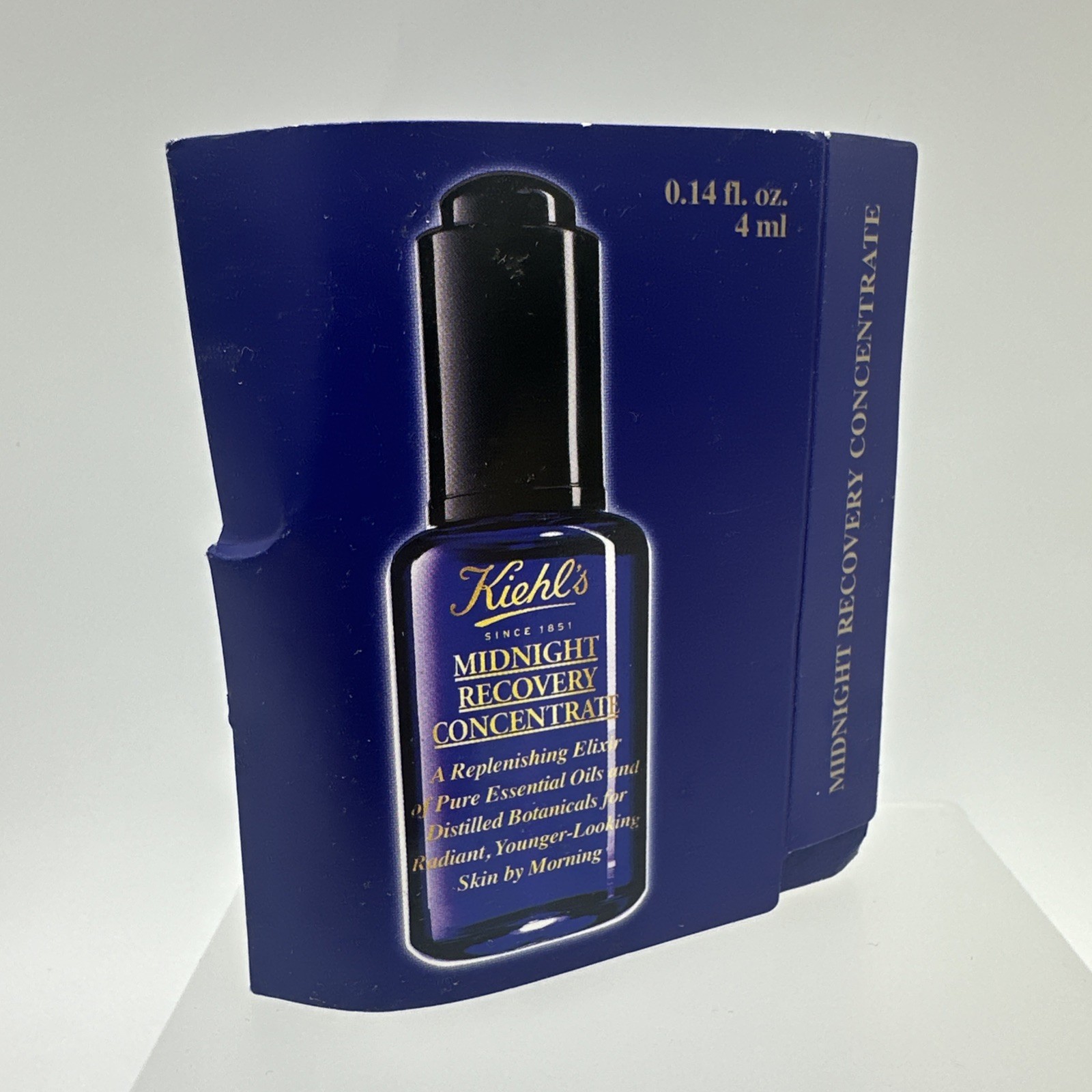 Kiehl’s Midnight Recovery Concentrate Face Serum Deluxe Sample Sz .14oz, 4ml