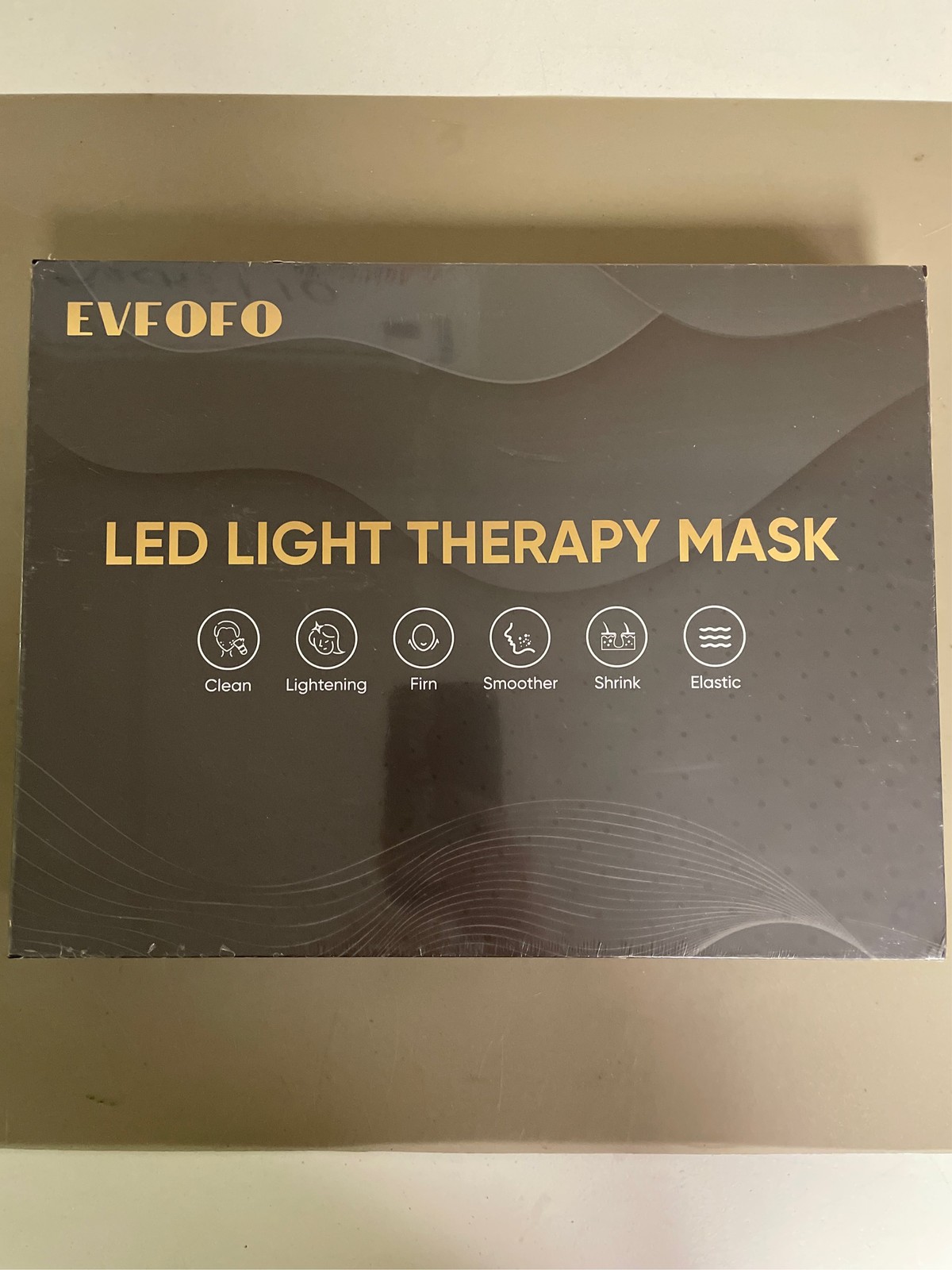 Red Light Therapy Mask for Face, 7 Colors LED Face Mask Light Therapy At Home, L