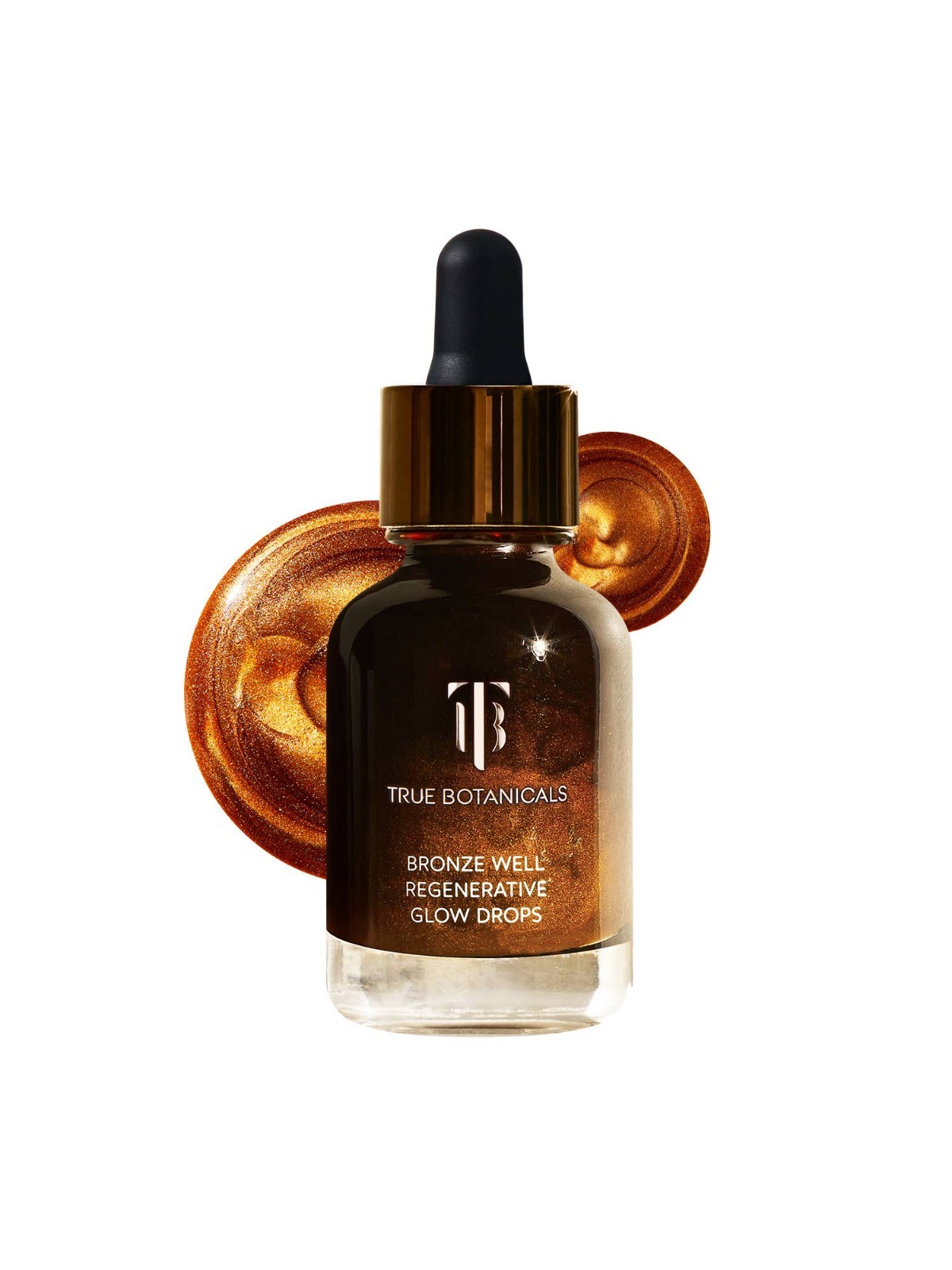 True Botanicals Bronze Well Regenerative Glow Drops 1 oz 30 ml New no Box !