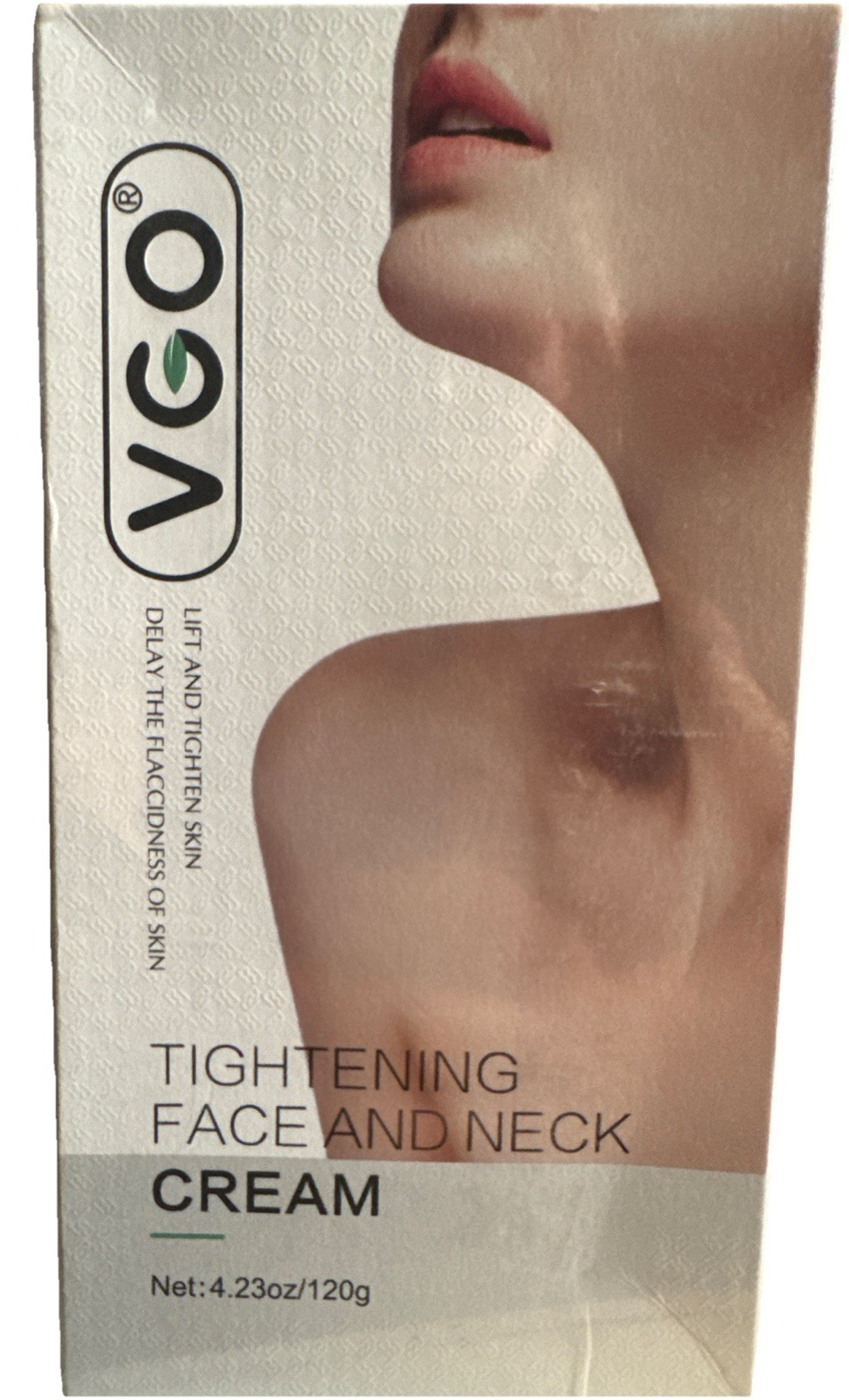 VGO Tightening Face and Neck Cream 4.23oz. Sealed New In Box