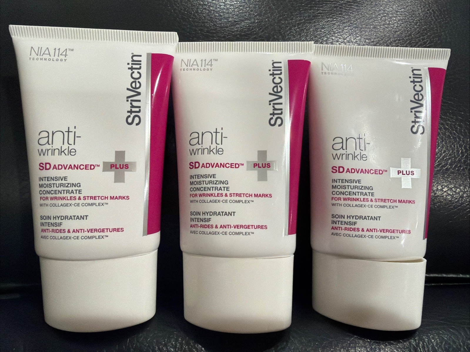 3 Pack StriVectin SD Advanced PLUS Moisturizer 1.6 oz Each Anti-Wrinkle Cream