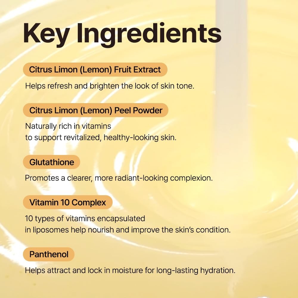 One-Step Modeling Mask Lemon Shake – Pack of 5 | Vitamin C & Glutathione, Eas…