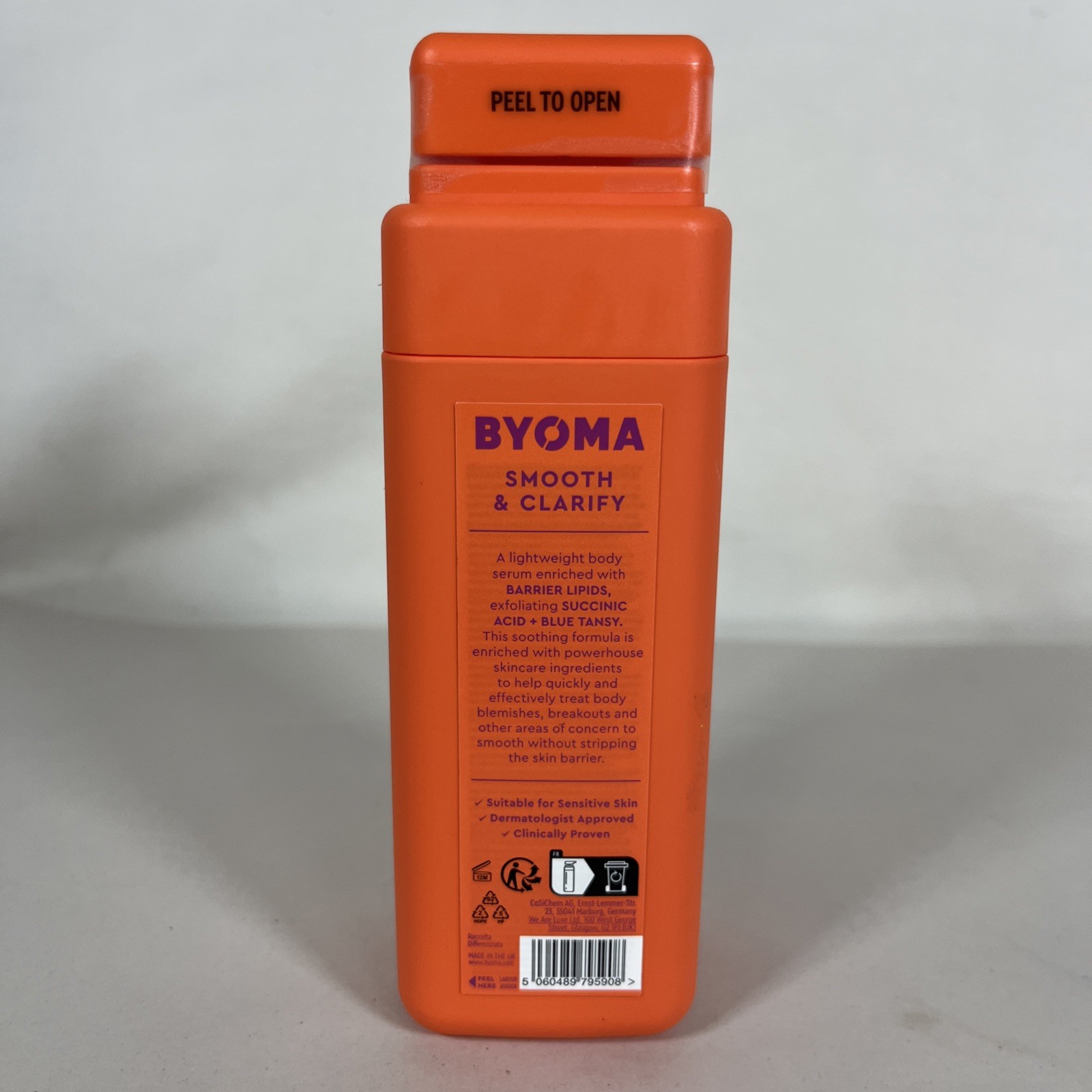 Byoma Smoothing Body Serum Treats Rough and Bumpy Skin 6.76 oz – NEW & SEALED