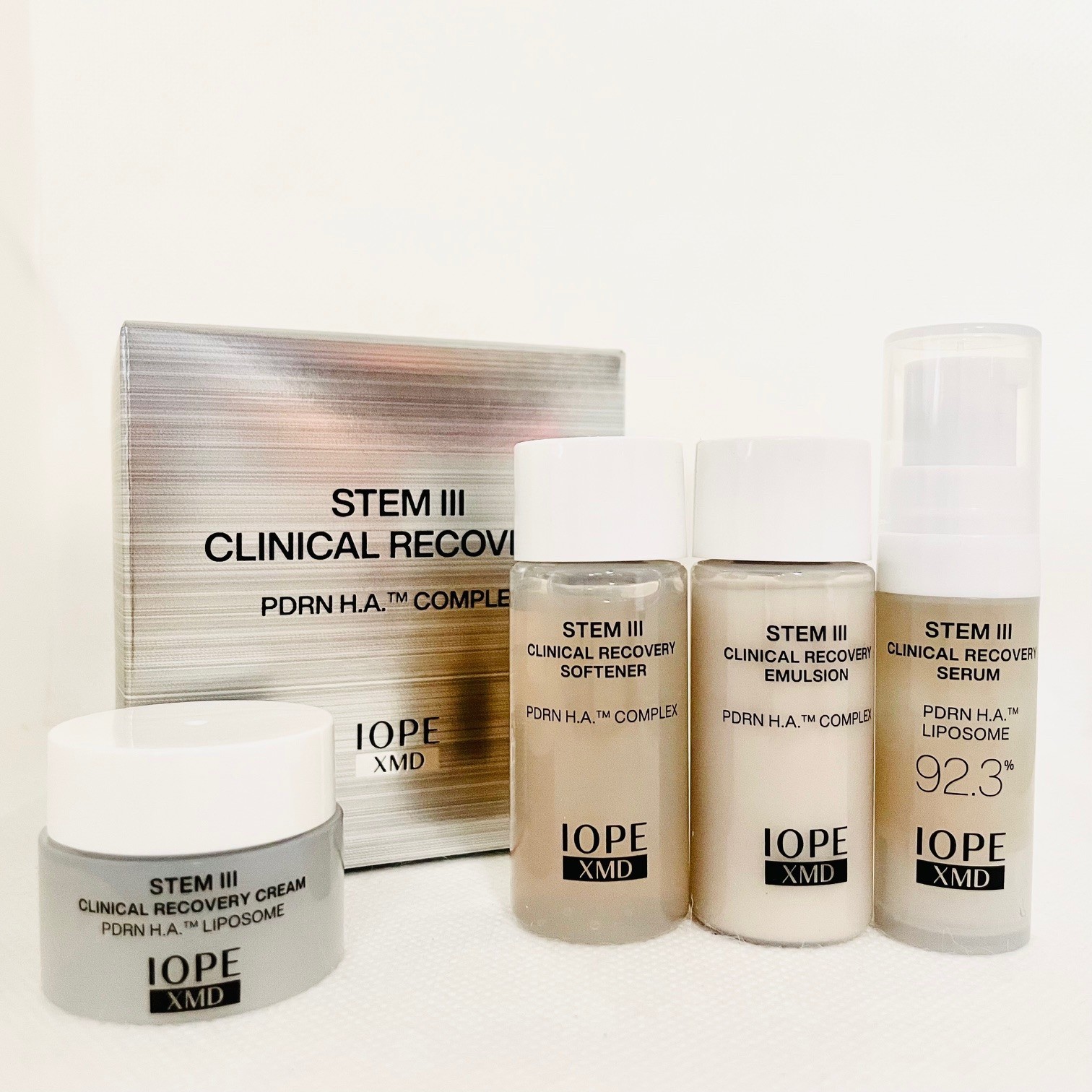 IOPE XMD Stem 3 Stem III Clinical Recovery Trial Kit (4 items)