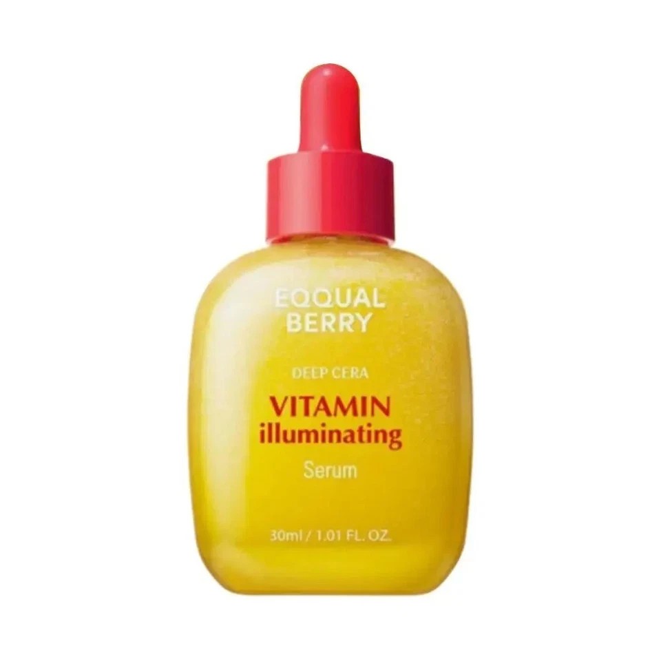 Illuminating Vitamin EQQUALBERRY Serum Bakuchiol Plumping Face Serum 30ml