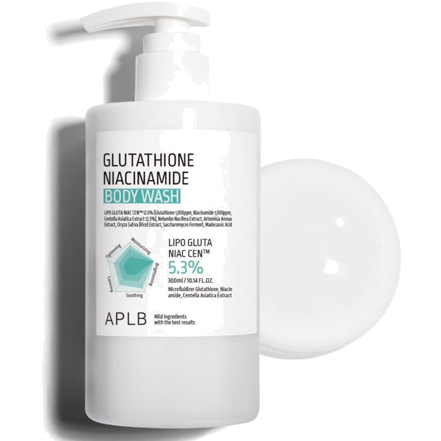 Glutathione Niacinamide Body Wash | LIPO GLUTA NIAC CEN 5.3% 10.14 FL.OZ/Kore…