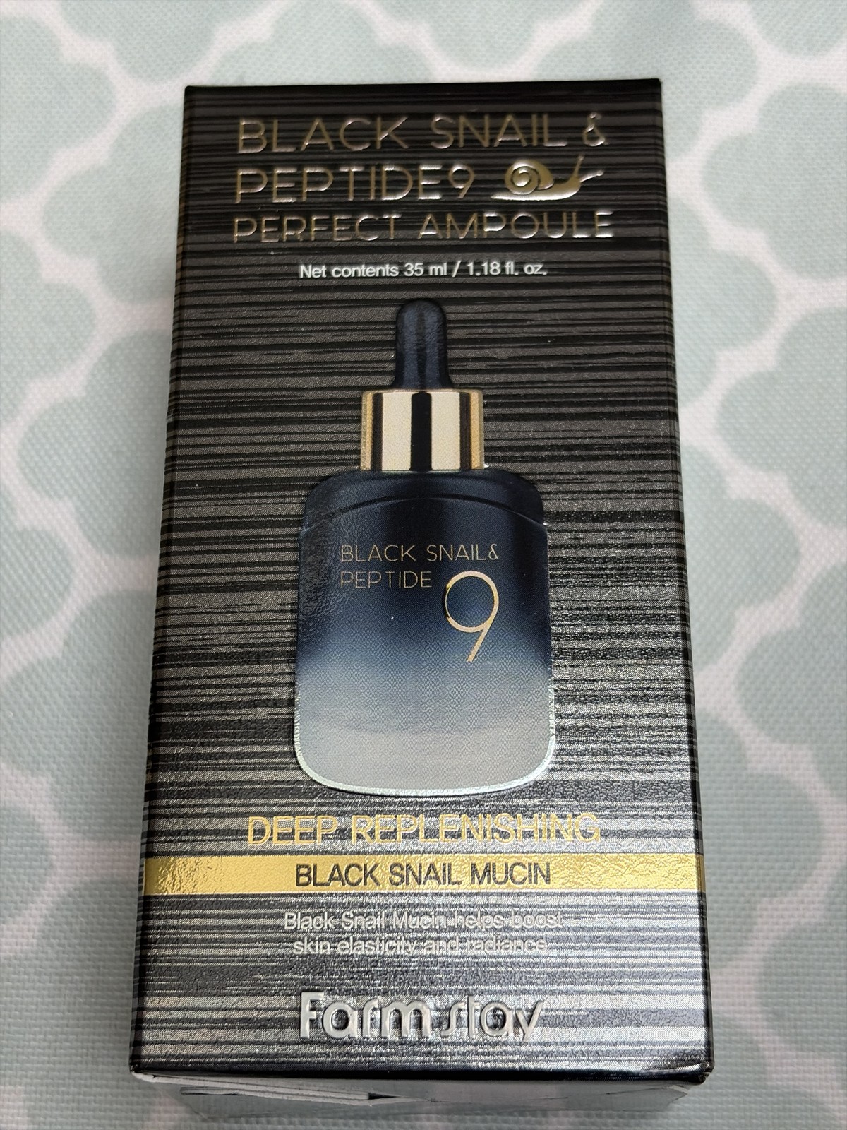 FarmStay Black Snail Peptide9 Perfect Ampoule 35ml Exp 06/27