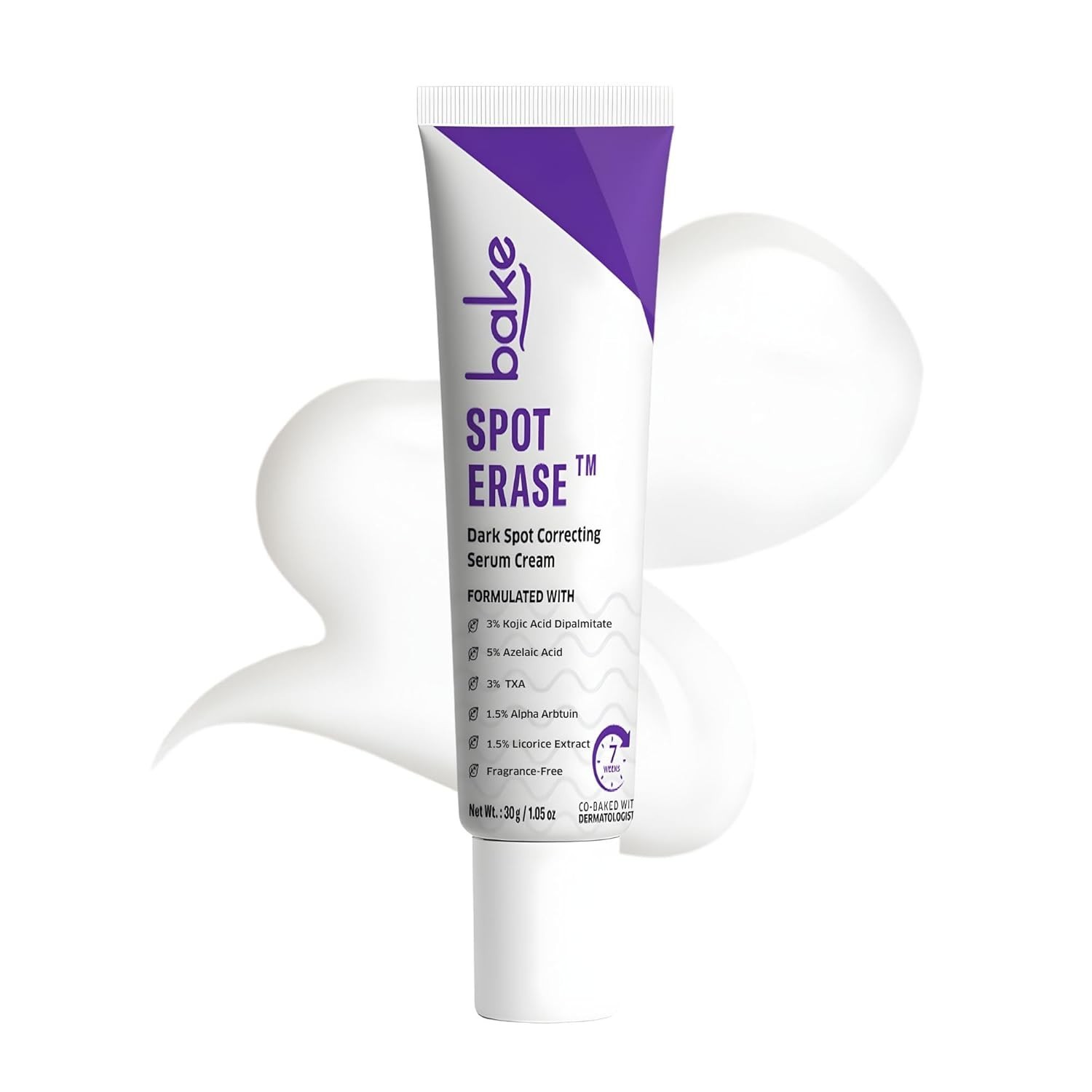 BAKE Spot Erase Dark Spot Correcting Serum Cream 30g