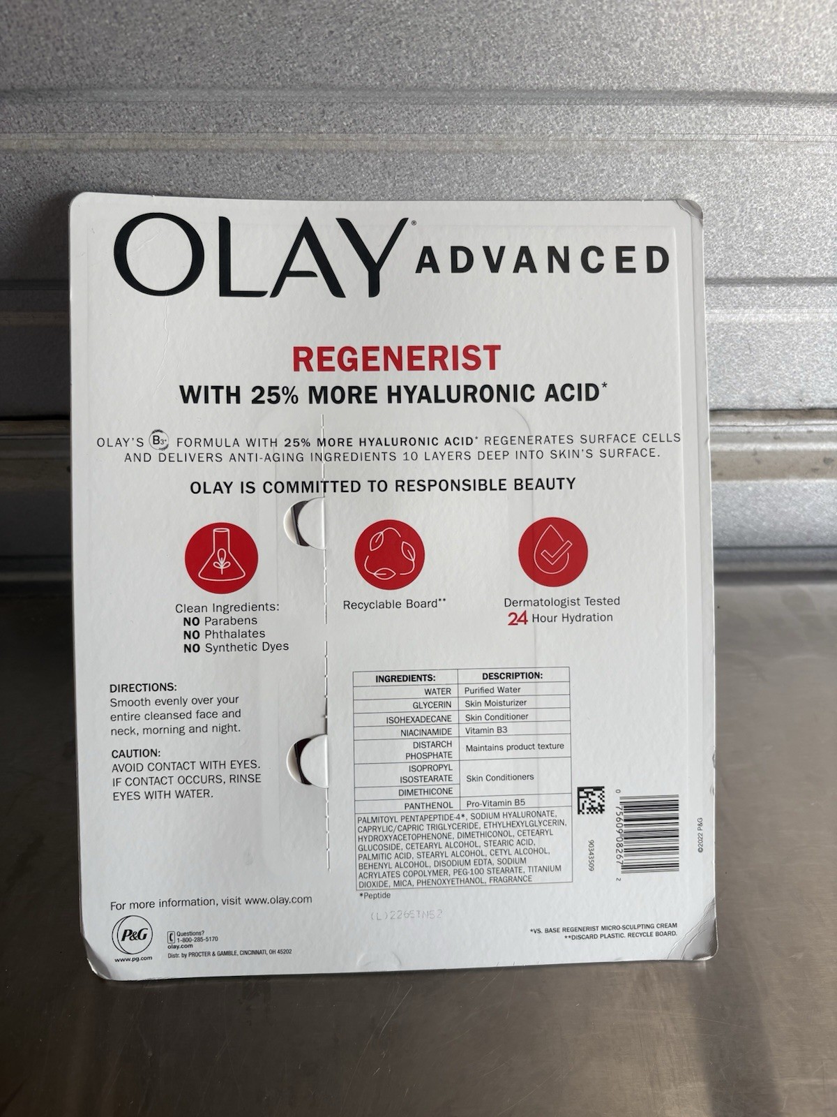 Olay Pro Advanced Regenerist – 2 Pack 1.7 Oz Moisturizer/Micro-sculpting Cream