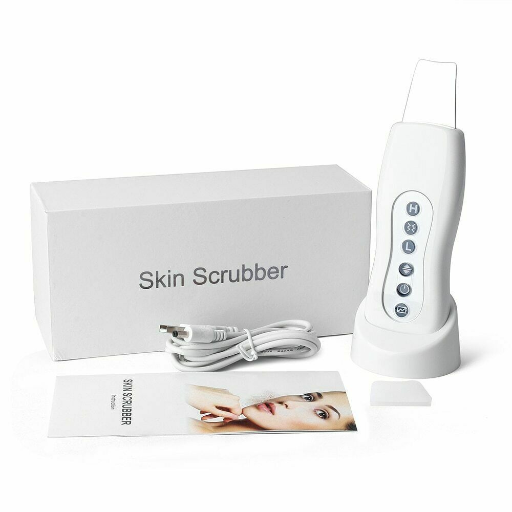 New Facial Skin Deep Clean Vibrate Blackhead Removal Pore Cleaner Massage Device