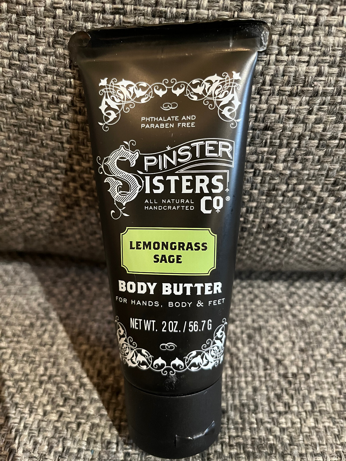 Lot of 6 Spinster Sisters Co Lemongrass Sage Body Butter – 2 oz x 6